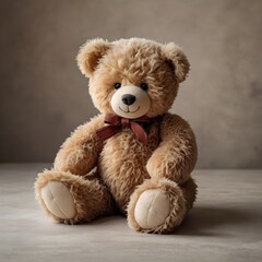 Obraz premium teddy bear with heart