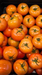 Tomatoes are rich in vitamin C, which may help maintain healthy skin.