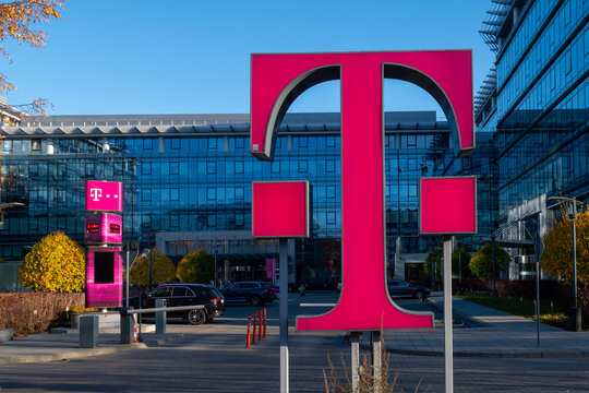 Warsaw, Poland - October 20, 2022: T-Mobile