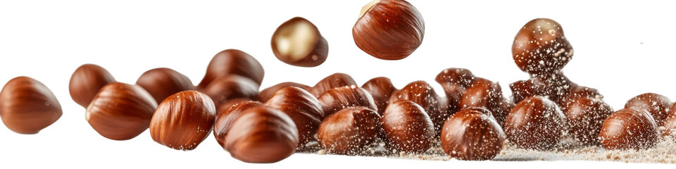Chocolate Covered Nuts in Motion