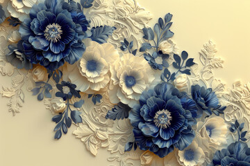 Abstract Lace Ribbon Vertical Seamless Pattern. ,.     