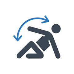 Body Movement Direction Icon