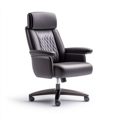 Fototapeta premium Executive High-Back Chair with Comfort Design