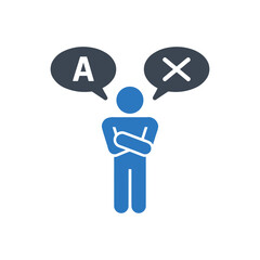Decision Making Choice Icon
