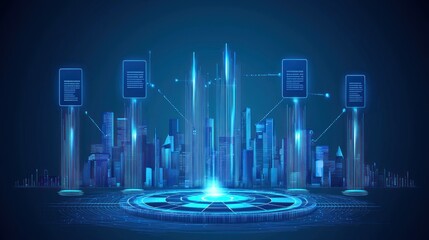 Futuristic Smart City: Digital Transformation and Technological Advancement