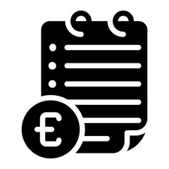 euro glyph icon