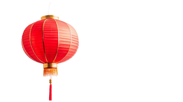 Festive lanterns illuminate chinese new year celebrations in china