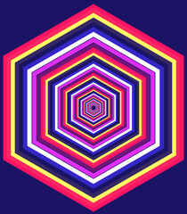 Premium vector sleek op art geometric background design graphic.
