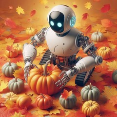 Autumnal Robotics Develop robots inspired by autumn using roboti