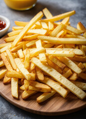 cream. Halal.  snack french fries 