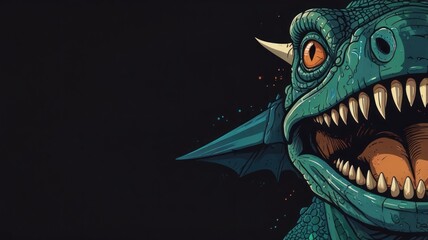 Fototapeta premium Dragon's Gaze