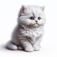 white persian cat