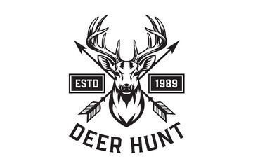 Wilderness Majesty  Deer in the Forest VECTOR