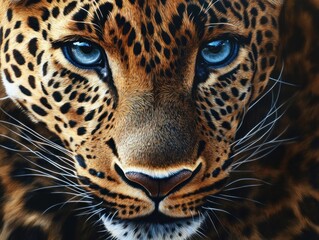 Fototapeta premium Leopard Close Up