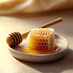 golden honey, fresh honey, natural honeycomb, sweet honey, organic comb, beeswax honey, artisan honey, raw honey, honey presentation, honey detail, honey texture, honey drizzle, amber honey