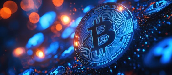 Bitcoin Cryptocurrency Digital Coin