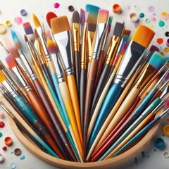 set of brushes