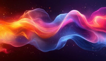 Fototapeta premium Abstract Colorful Waves