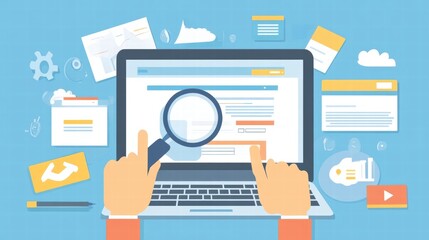 online research and data analysis