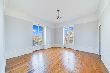 empty room with window