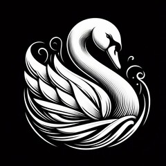 132 Swan Graceful A smooth elegant font with flowing lines refle