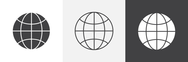 Website icon vector set for ui designs