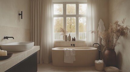 Illuminated cable-stayed bridge reflecting in calm water at dawn.