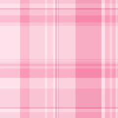 Suit textile texture background, lady check seamless tartan. Hanukkah plaid pattern vector fabric in light and red colors.