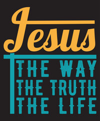 Christian T Shirt Design  Templates EPS typography print , Christian typography t shirt design template vector image