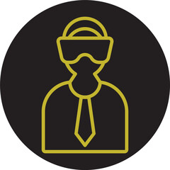 VR Headset Icon Design