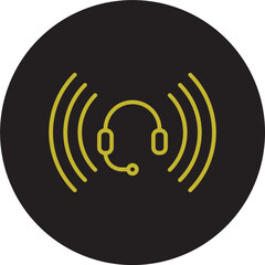 Headphones Icon Design