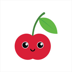 Cheery Cherry vector collection cartoon, icon & silhouette art