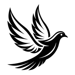 Obraz premium Mourning Dove silhouette