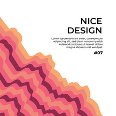 Flat abstract minimalist sale background in pink magenta colors