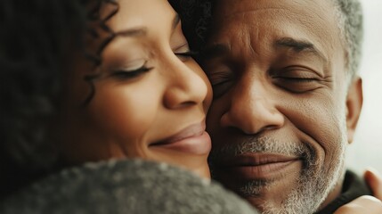 Obraz premium close up portrait of a couple