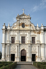 Fototapeta premium Baroque splendor of St. Paul's Church in Diu