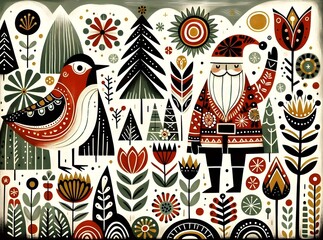 "Navidad M&aacute;gica con Santa Bird y Amigos"