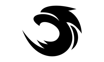 eagle head icon vector logo