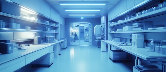 Sterile Laboratory Interior