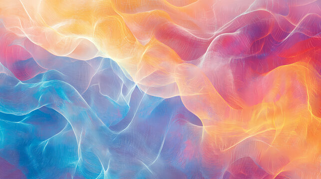 Quantum harmonic oscillator wavefunctions dynamic wave visualization. Harmonic. Illustration