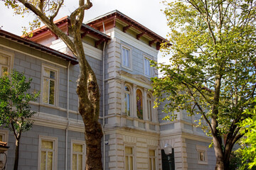 Old house in the center of the city of Sofia, Bulgaria