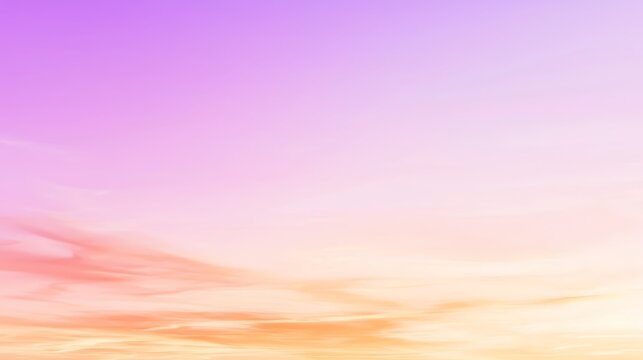 A serene gradient background smoothly transitioning from a soft lavender at the top to a warm peach at the bottom, creating a soothing atmosphere ideal for promoting wellness products.