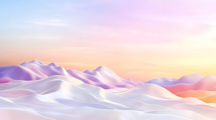 A serene gradient background smoothly transitioning from a soft lavender at the top to a warm peach at the bottom, creating a soothing atmosphere ideal for promoting wellness products.