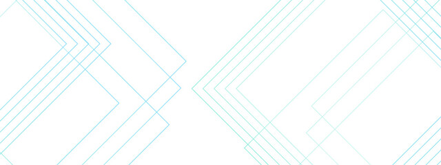 Abstract blue and white blueprint background and technology bright lines. Futuristic architecture concept blueprint with geometric blue line. Template for branding business ,wallpaper , banner