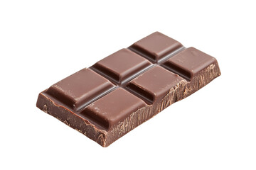 Fototapeta premium A chocolate bar. on transparent background.