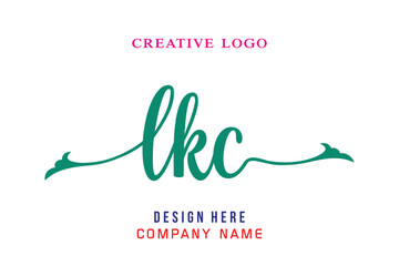 LKC lettering logo is simple, easy to understand and authoritative