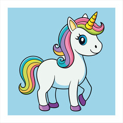 unicorn vector illustration 
