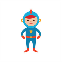 Space Explorer vector cartoon, silhouette, and icon designs