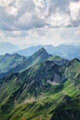 Fototapeta premium landscape with clouds