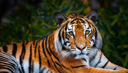 Tigers &ndash; Known for their bold stripes and intense gaze